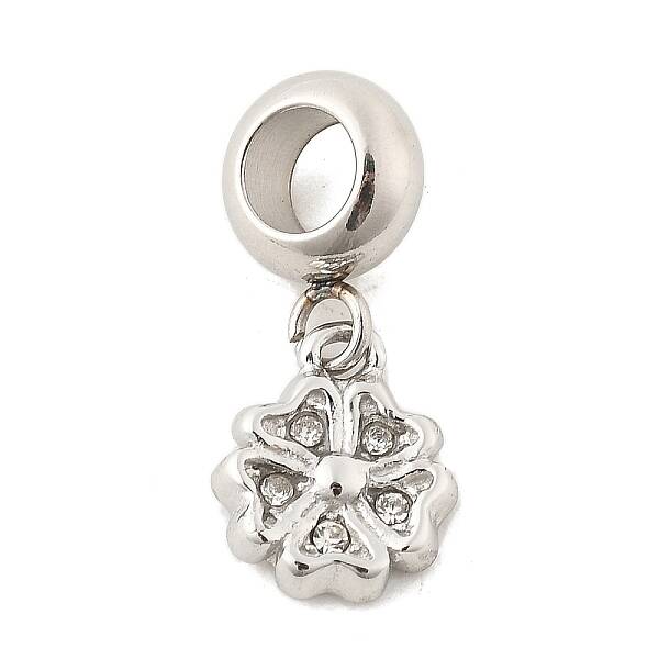 304 Stainless Steel European Dangle Charms