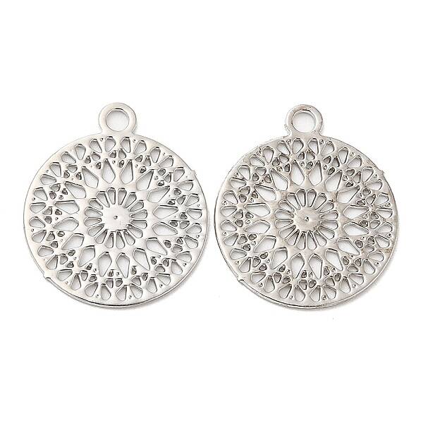 Long-Lasting Plated Brass Filigree Charms
