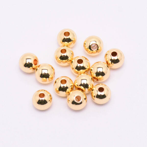 Brass Solid Beads