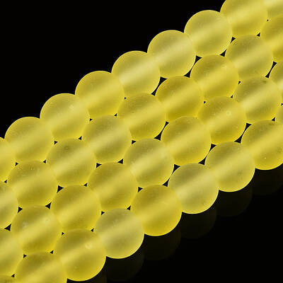 Transparent Glass Beads Strands