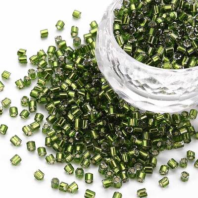 8/0 Glass Bugle Beads