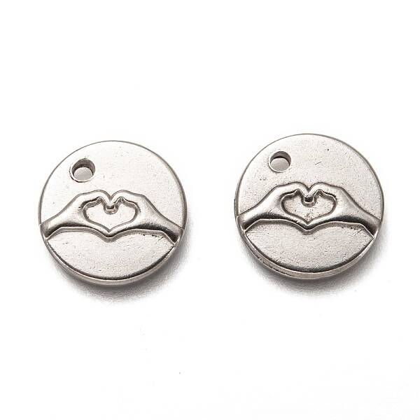 Non-Tarnish 304 Stainless Steel ASL Charms