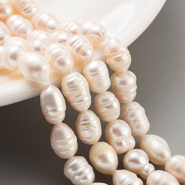 Natural Cultured Freshwater Pearl Beads Strands