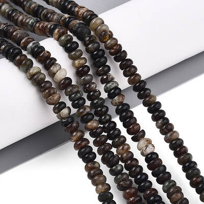 Natural Biotite Beads Strands