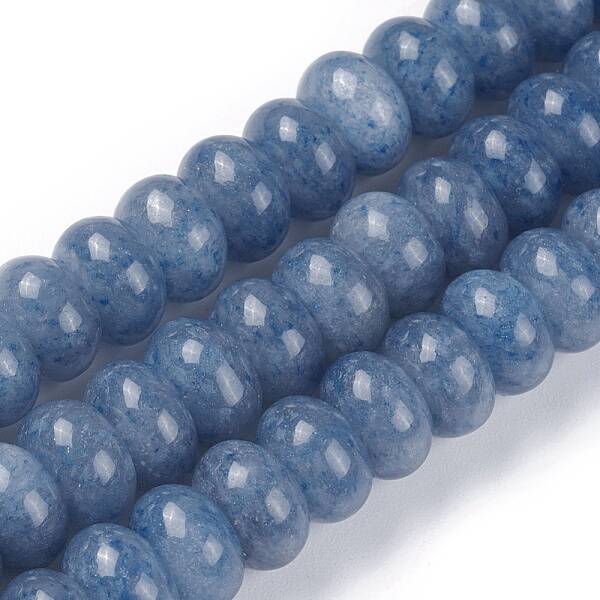Dyed & Heated Natural Blue Aventurine Beads Strands