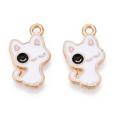 Alloy Enamel Pendants