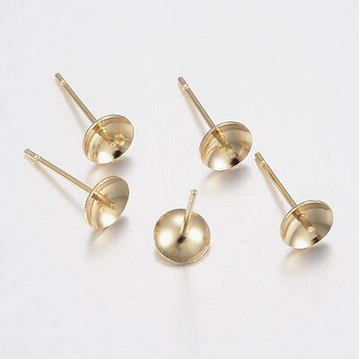 304 Stainless Steel Stud Earring Findings