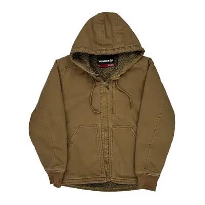 Wolverine Jacket - Small Brown Cotton Blend