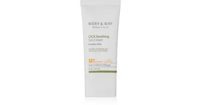 Mary & may CICA Soothing Sun Cream SPF 50+ - 50ml