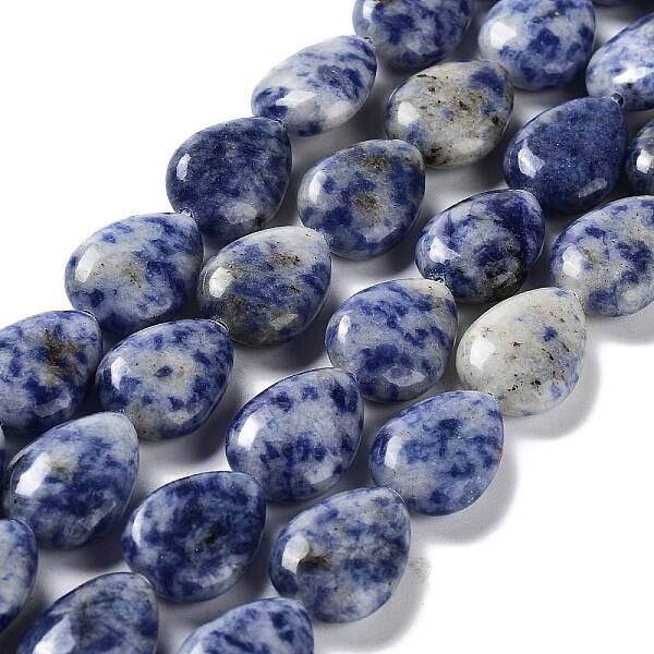 Natural Blue Spot Jasper Beads Strands