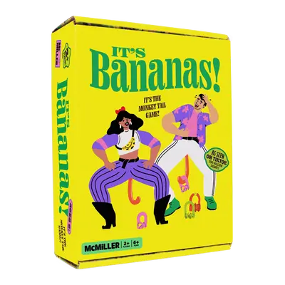 It's Bananas! The Monkey Tail Game - Hilarious Party Game for Kids, Teens and Adults. Family Board Game, Bachelorette Game, A...