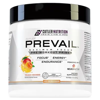Cutler Nutrition Prevail Preworkout Powder
