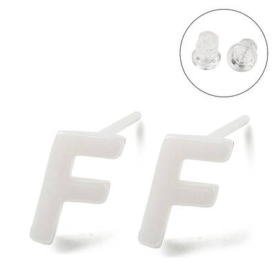 Hypoallergenic Bioceramics Zirconia Ceramic Stud Earrings