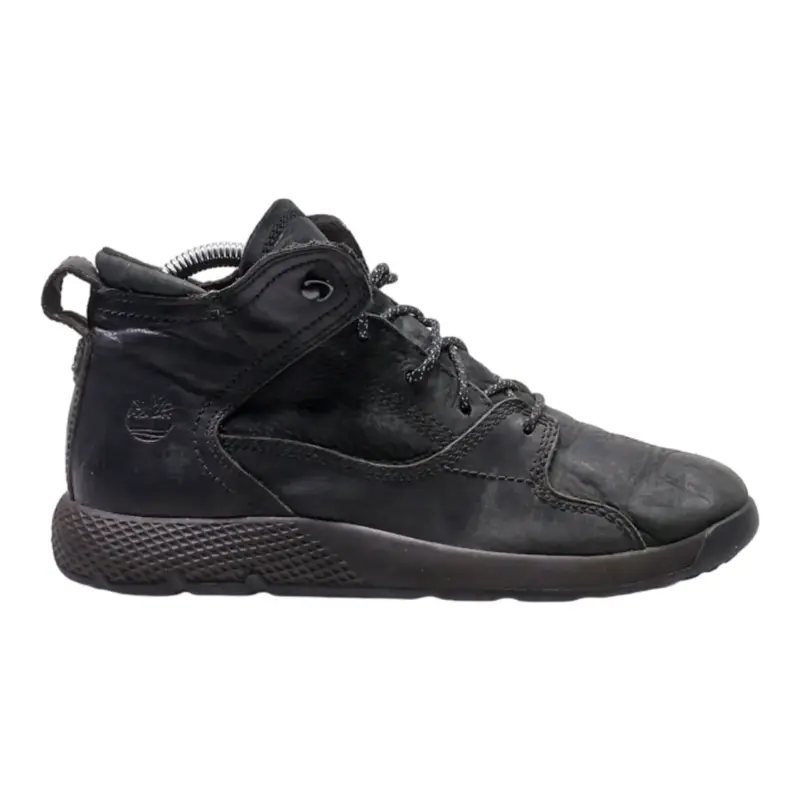 TIMBERLAND Ankle Boots Black Leather Womens UK 4