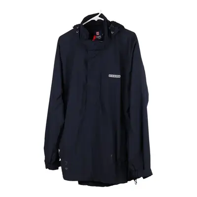 Chaps Jacket - Medium Navy Polyester