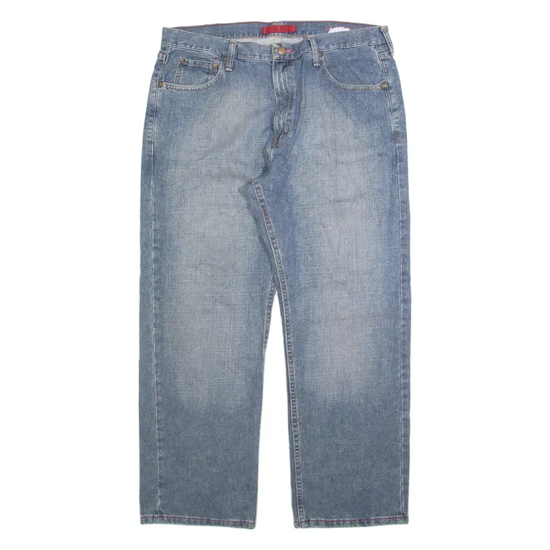 NAUTICA Mens Jeans Blue Relaxed Straight Stone Wash W36 L30