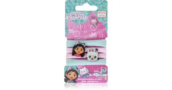 Gabby'S Dollhouse Hair Ties 4 Pieces