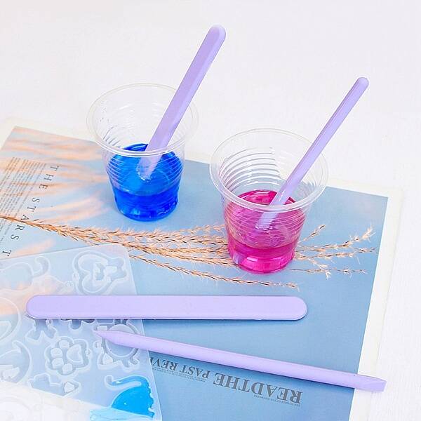 Reusable Non-stick Silicone Mixing Sticks