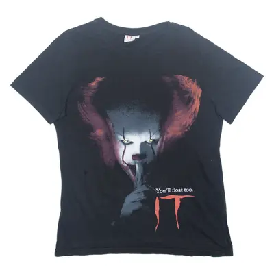 IT Womens T-Shirt Black L