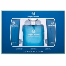 Sergio tacchini Ocean's Club set EDT 100 ml, shower gel 100 ml and aftershave balm 100 ml