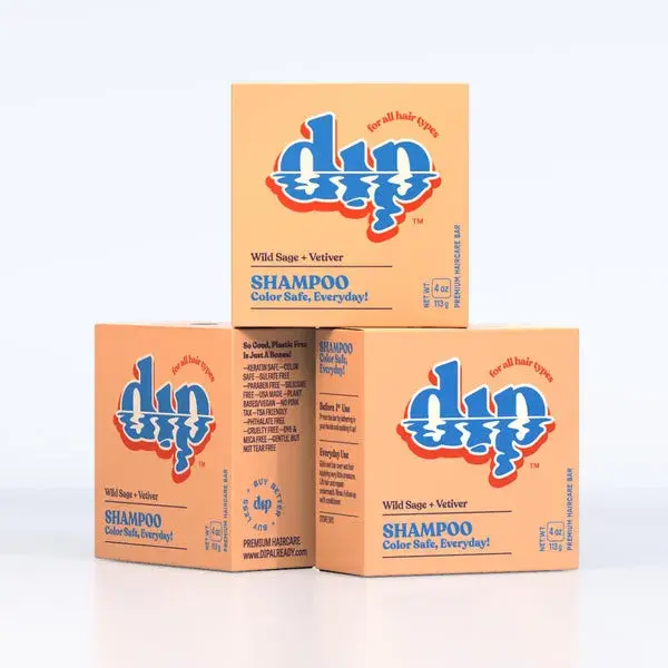 Dip Shampoo Triplet: Wild Sage & Vetiver - Full Size