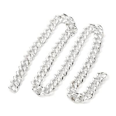 Handmade UV Plating ABS Plastic Curb Chains