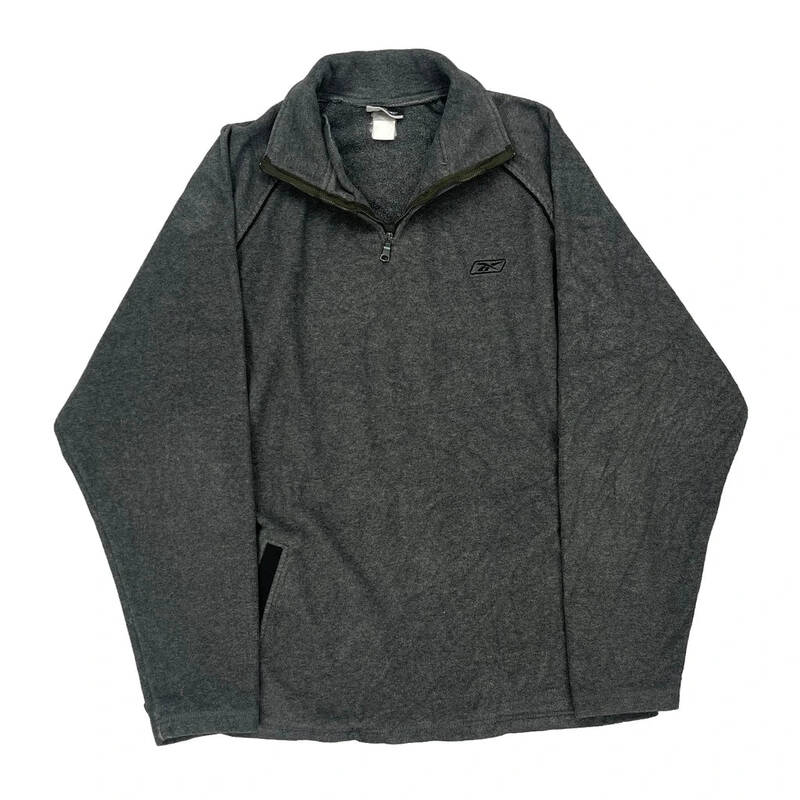 Reebok Fleece - Large Grey Polyester