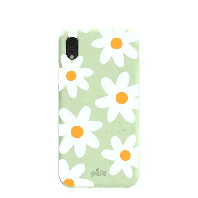 Sage Green Daisy iPhone XR Case