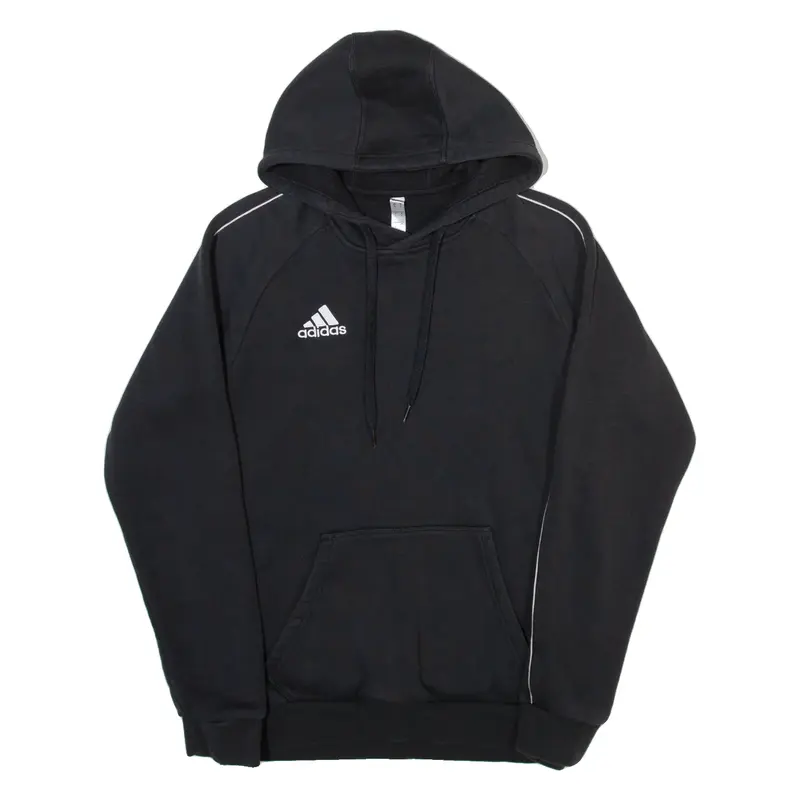 ADIDAS ORIGINALS Mens Black Hoodie S