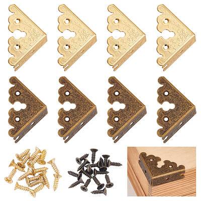 2 Colors Letter L Vintage Iron Corner Protector
