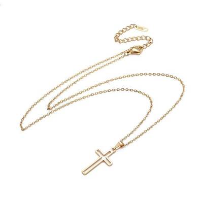 304 Stainless Steel Cable Chains Pendant Necklaces