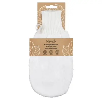 Niyok Massage Glove, Bamboo Fiber