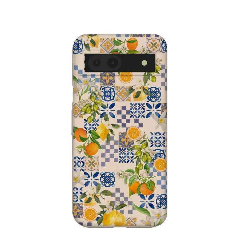 Seashell Amalfi Fruits Google Pixel 8a Case