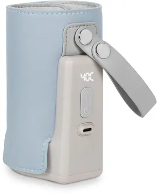 Lionelo Care Thermup Go Plus Bottle Warmer Sky Blue