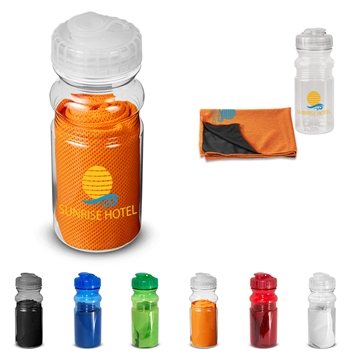 50 Customized Cooling Towel In Water Bottle - BPA Free & 2-Hour ...