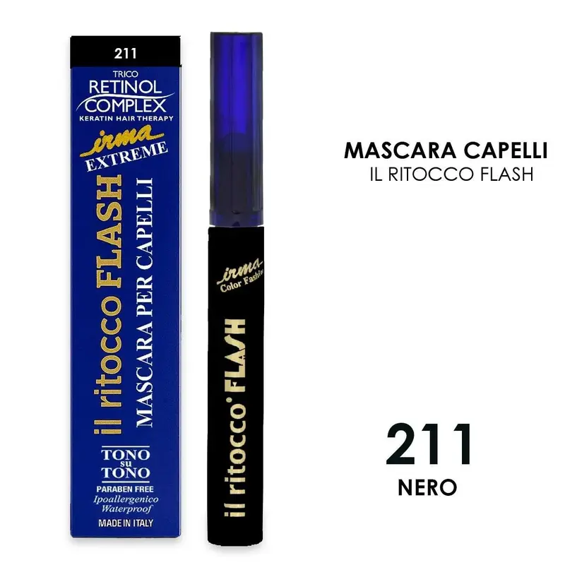 Retinol Complex Mascara Capelli 10 Ml Nero