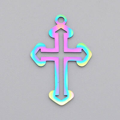 Ion Plating(IP) 201 Stainless Steel Pendants