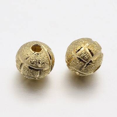 Round Brass Beads
