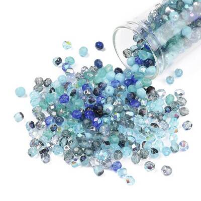 Fire-Polished Czech Glass Beads