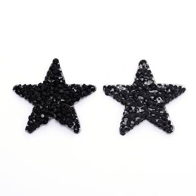Star Rhinestone Patches