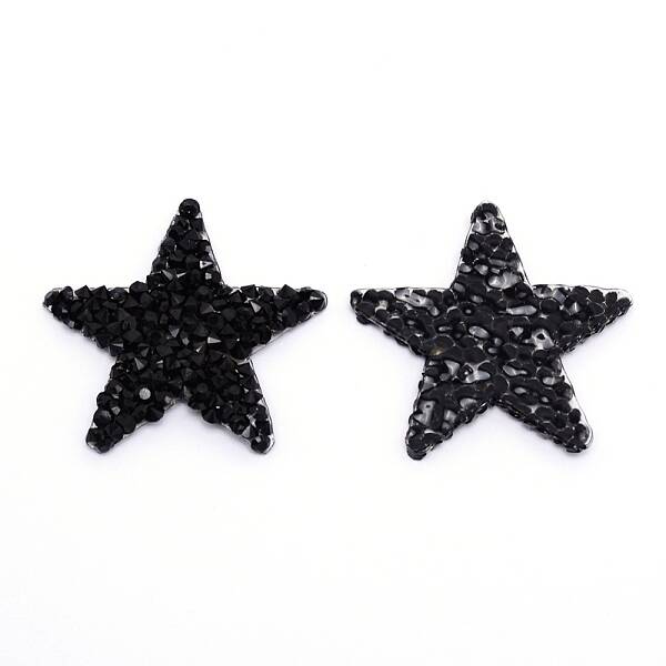 Star Rhinestone Patches
