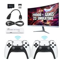 [Summer Partner]Upgraded Retro Game Stick with 20000+ Games 2.4G Wireless Controllers 4K HDMI Output USB Console Plug and Pla...