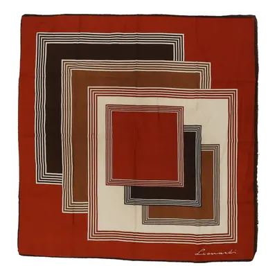 Leonardi Scarf - No Size Orange Polyester