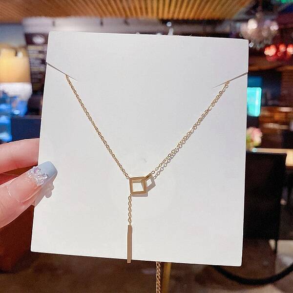 Stainless Steel Cable Chain Necklaces
