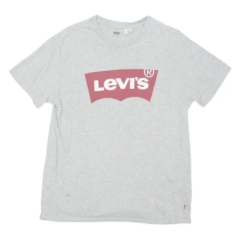 LEVI'S Mens T-Shirt Grey L