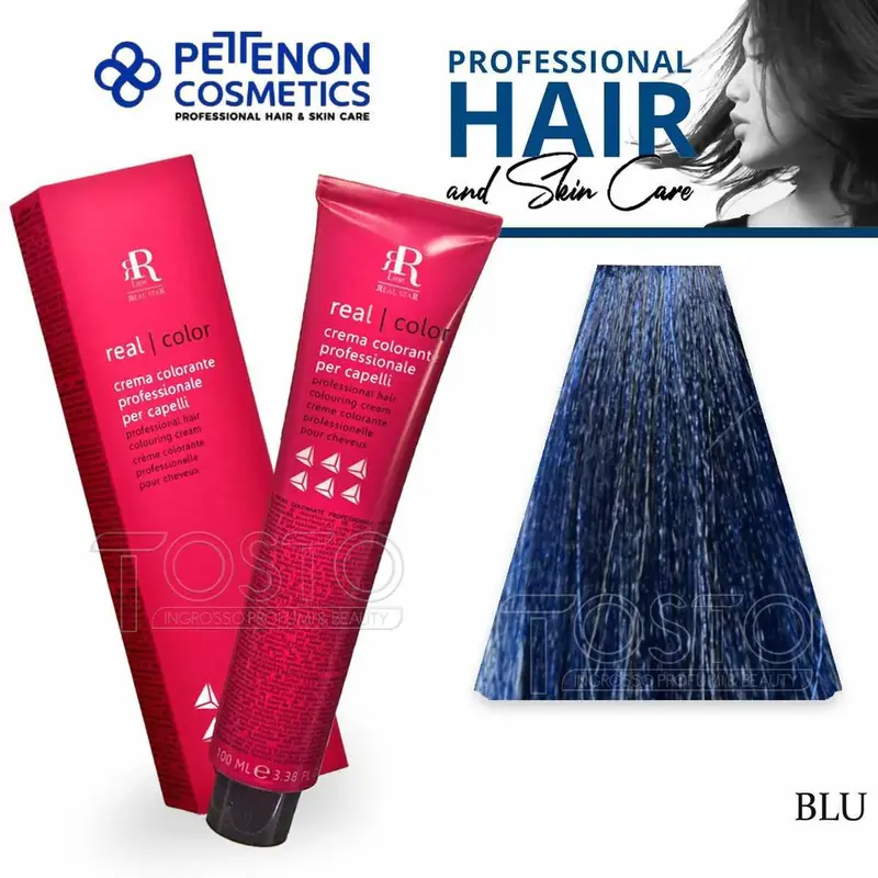 Pettenon Rr Line Tintura Crema Colore 100 Ml Blu
