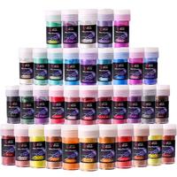 36/60 Colors Mica Pigment Powder for Epoxy Resin/UV Resin, Natural Colorant Dye for Soap/Candle Making, Lip Gloss, Nail Polis...