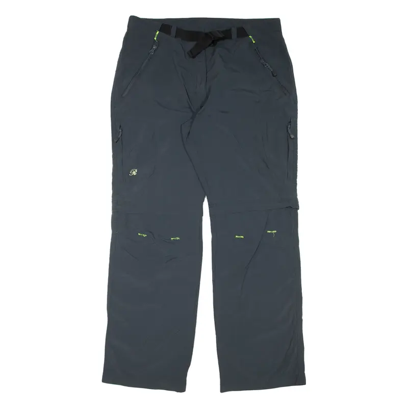 RUKKA Hiking Outdoor Trousers Grey Relaxed Straight Womens W33 L32