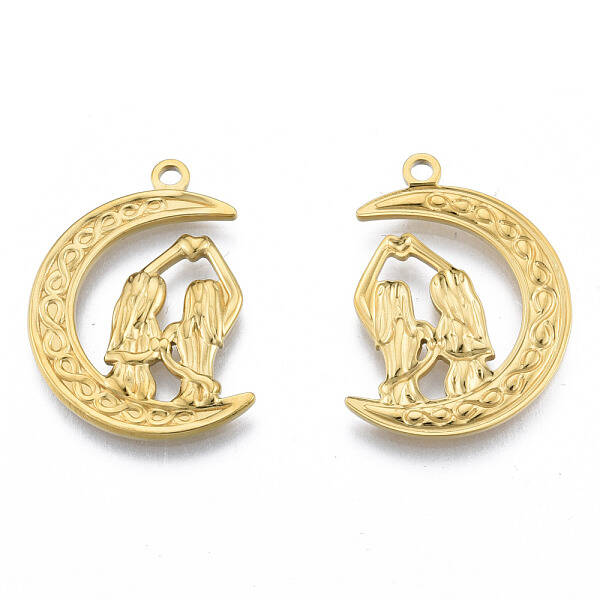 Ion Plating(IP) 201 Stainless Steel Pendants