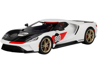 2021 Ford GT 98 White with Black Hood \